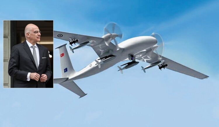 Τουρκικό UAV στο “Κατόπι του ΥΕΘΑ” στο Καστελόριζο