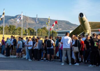 Κατάταξη 155 νέων Ικάρων  που σήμερα …Πέρασαν την Πύλη της Σχολής ..
