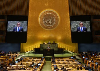 O Μητσοτάκης:  Για διευθέτηση  της οριοθέτησης υφαλοκρηπίδας και ΑΟΖ μίλησε στον ΟΗΕ