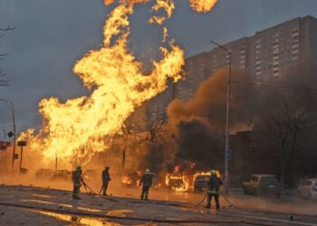 Το μπαράζ εκρήξεων στο Κίεβο …Έφερε και την απογείωση μαχητικών στην Πολωνία