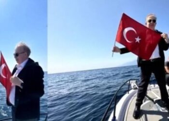 Σκηνικό Ιμίων έστησε ο Τούρκος ναύαρχος ο Τζιχάτ Γιαϊτζι στη Ζουράφα (video)