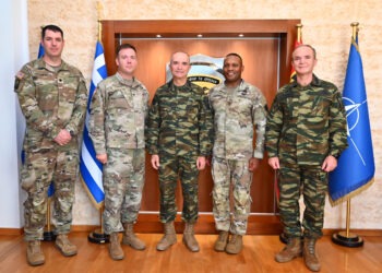 Στο ΓΕΣ ο Διοικητής του Διοικητής του  (21st TSC), Υποστράτηγος Ronald R. Ragin…