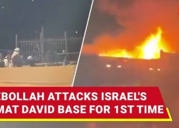 H Χεζμπολάχ εξαπέλυσε μπαράζ αεροπορικών επιθέσεων κατά της βάσης Ραμάτ Νταβίντ