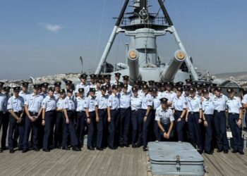 Στο Θωρηκτό “ΑΒΕΡΩΦ”…. οι Δόκιμοι ΙΙης Τάξης της ΣΜΥΑ