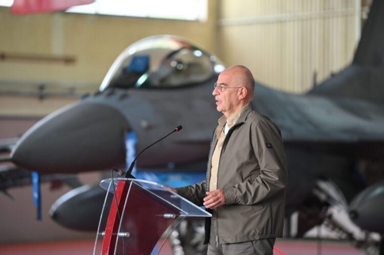 Δένδιας : Μήνυμα ισχύος για την   Ελλάδα …Που αποκτά άλλες δυνατότητες με τα (F-16 Viper &τα Rafale),