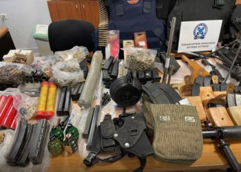 Πλήθος εκρηκτικών μηχανισμών και πυρομαχικών…Εντοπίστηκαν στο Μενίδι