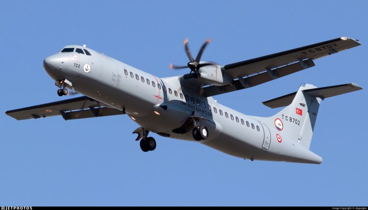 Νέα Πτήση Τουρκικού Κατασκοπευτικού ATR-72 στο Ν.Α Αιγαίο …Που είναι οπλισμένο μέχρι τα “μπούνια”