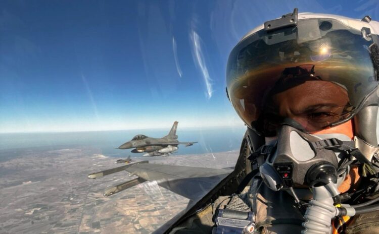 Διελεύσεις Μαχητικών  Αεροσκαφών στη Δ.Ελλάδα…Ramstein Flag 24.