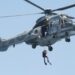 Πλάνα από επιχείρηση διάσωσης με Super Puma της Π.Α. στη Δονούσα