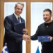 Μητσοτάκης και Ζελένσκι υπέγραψαν συμφωνία για συνεργασία σε θέματα ασφαλείας