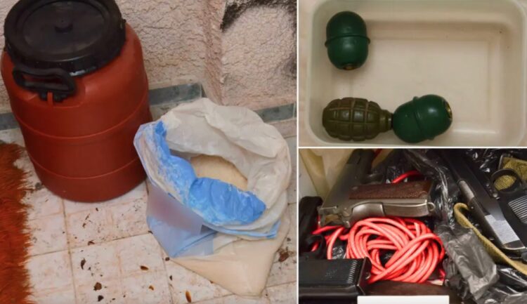 Όπλα και εκρηκτικά εντόπισε η Αντιτρομοκρατική στο Παγκράτι ..