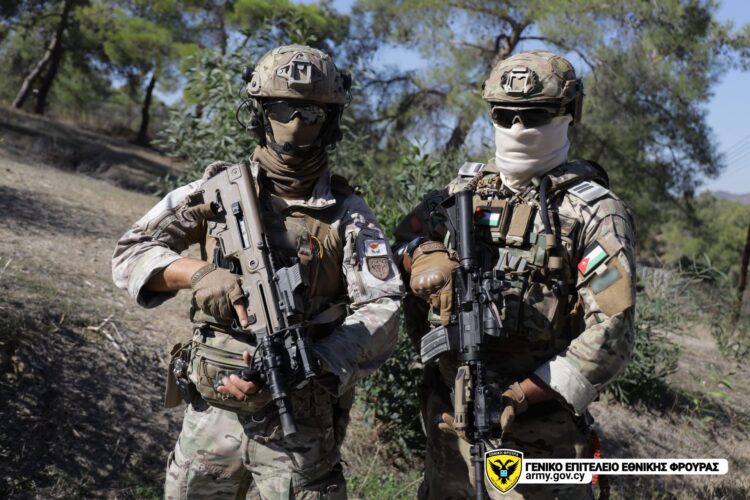 Συνεκπαίδευση Δυνάμεων  Ειδικών Επιχειρήσεων…Κύπρου & Ιορδανίας