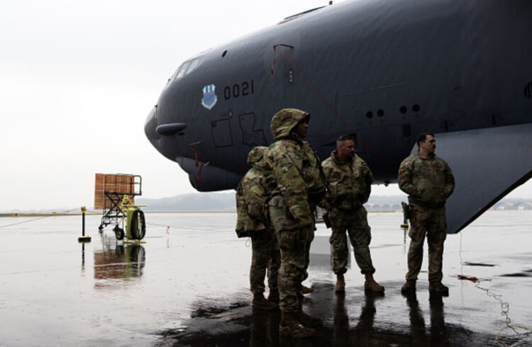 Αμερικανικά βομβαρδιστικά B-52  αναπτύχθηκαν στη Μέση Ανατολή,