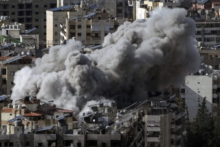 Ισραηλινοί βομβαρδισμοί στα νότια προάστια της Βηρυτού