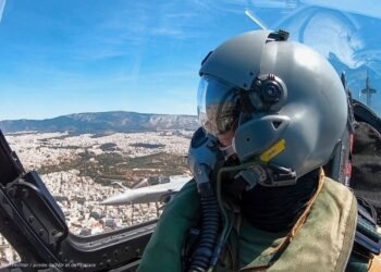 Πτήσεις Μαχητικών ανήμερα της Εορτής του Προστάτη. της ΠΑ