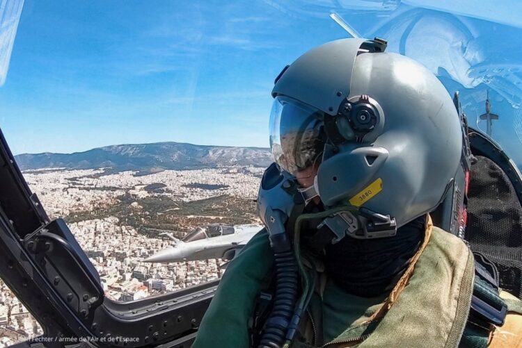 Πτήσεις Μαχητικών ανήμερα της Εορτής του Προστάτη. της ΠΑ