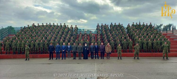 Ορκωμοσία 2024 ΣΤ’ ΕΣΣΟ στο 584 Τάγμα Πεζικού Άρτης