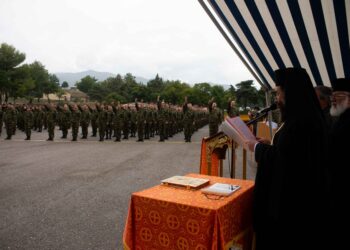 Ορκωμοσία ΣΤ’ ΕΣΣΟ 2024 στο Στρατόπεδο της Καλαμάτας