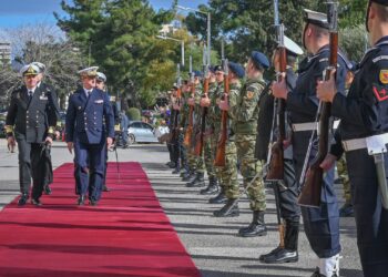 Επίσκεψη Αρχηγού Ναυτικού της Γαλλία Nαύαρχου Nicola Vaujour στην Ελλάδα