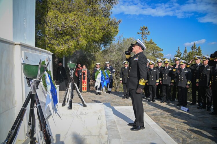 Ετήσια Επιμνημόσυνη Δέηση για τους Πεσόντες του Πολεμικού Ναυτικού