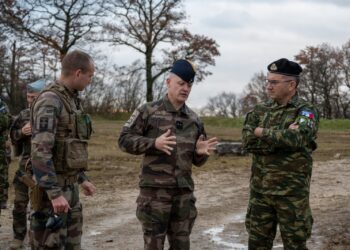 Επίσκεψη του Διοικητή της XXV Τεθωρακισμένης Ταξιαρχίας στην έδρα της 7ης Γαλλικής ΤΘΤ