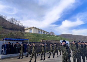 Ορκωμοσία των 158 νέων Στρατονομίας και Αερονομίας