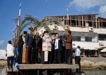 Τελετή Αγιασμού των Υδάτων στην Αλεξάνδρεια της Αιγύπτου, παρουσία ΥΦΕΘΑ Κεφαλογιάννη