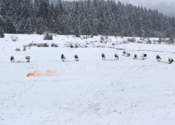 Εντυπωσιακές εικόνες από τη χειμερινή εκπαίδευση της Σχολής Μονίμων Υπαξιωματικών (vid)