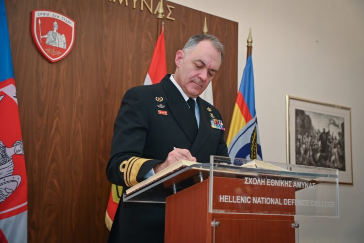 Ομιλία Αρχηγού ΓΕΝ στην Σχολή Εθνικής ‘Αμυνας με θέμα «Κύρια Θέματα, Προκλήσεις, Προοπτικές και Στρατηγικοί Στόχοι του ΓΕΝ».