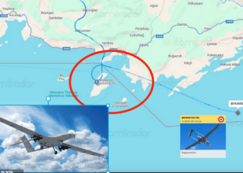 Εισβολή Τούρκικου UAV στο FIR Αθηνών  …Και πτήση πάνω από το Καστελόριζο !!