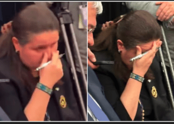 Η ανησυχία και η απογοήτευση αποτυπώθηκαν στο πρόσωπο της Οξάνα Μαρκάροβα…Για το ναυάγιο