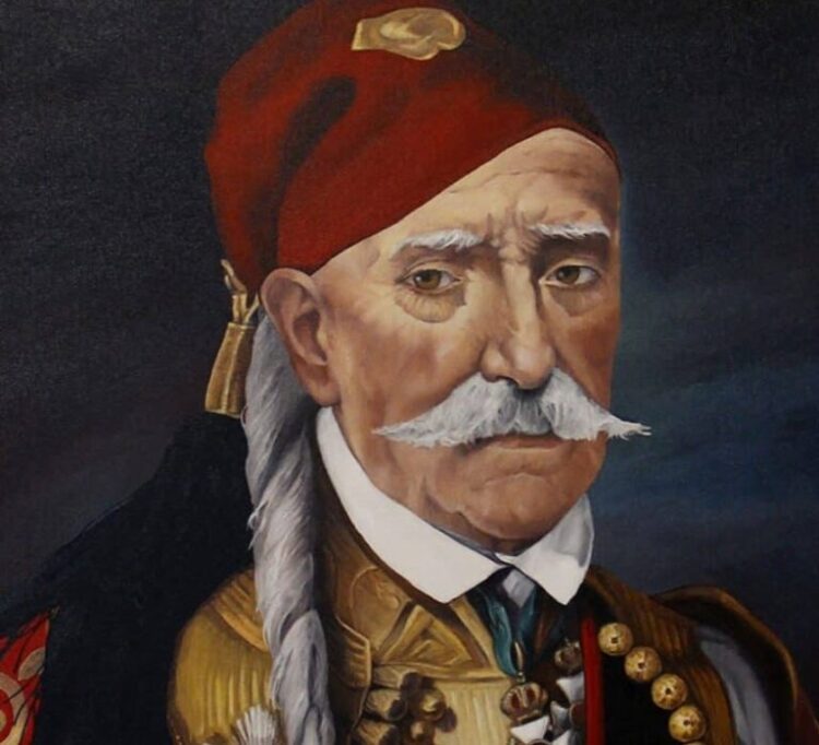 Τελετή αποκαλυπτηρίων της προτομής του, οπλαρχηγού του Αγώνα, Δημήτρη Πλαπούτα