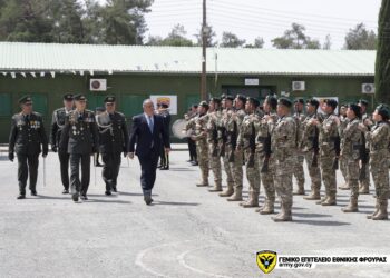 O επίσημος εορτασμός του Μεγαλομάρτυρα Αγίου Γεωργίου, Προστάτη του Στρατού Ξηράς στην Ε.Φ