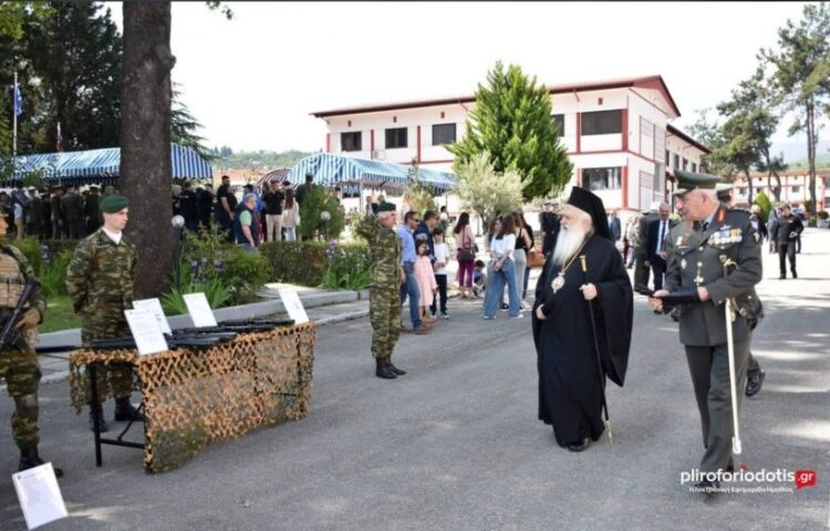 Την μνήμη του Αγίου Γεωργίου του Τροπαιοφόρου τίμησε  η 1η Μεραρχία Πεζικού (video)