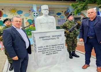 Τα αποκαλυπτήρια της Προτομής του του Συνταγματάρχη Δημητρίου Σβορώνου. (video)