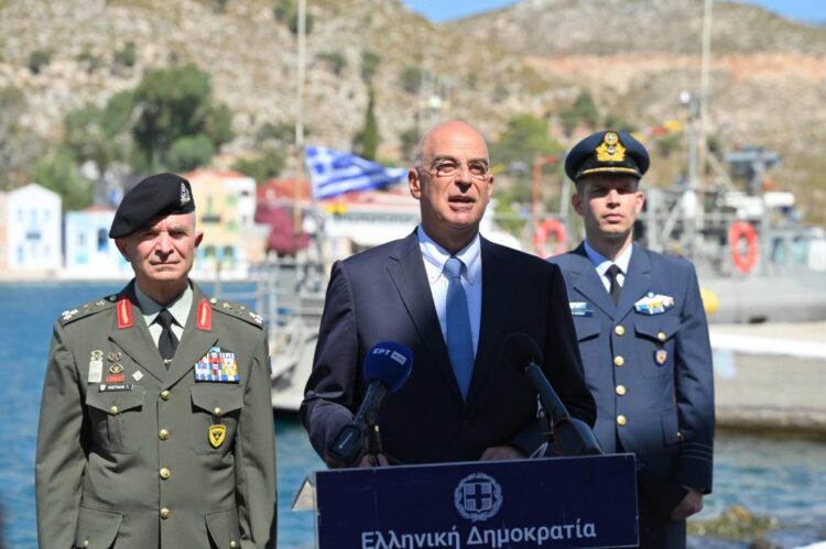 Στο Καστελόριζο αύριο ο ΥΕΘΑ Δένδιας