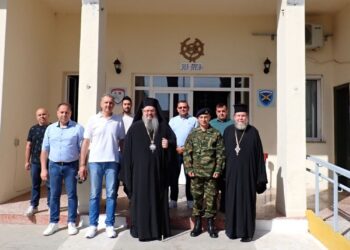 Στο 303 ΠΕΒ ο Σεβασμιώτατος Μητροπολίτης Λαρίσης και Τυρνάβου Ιερώνυμος