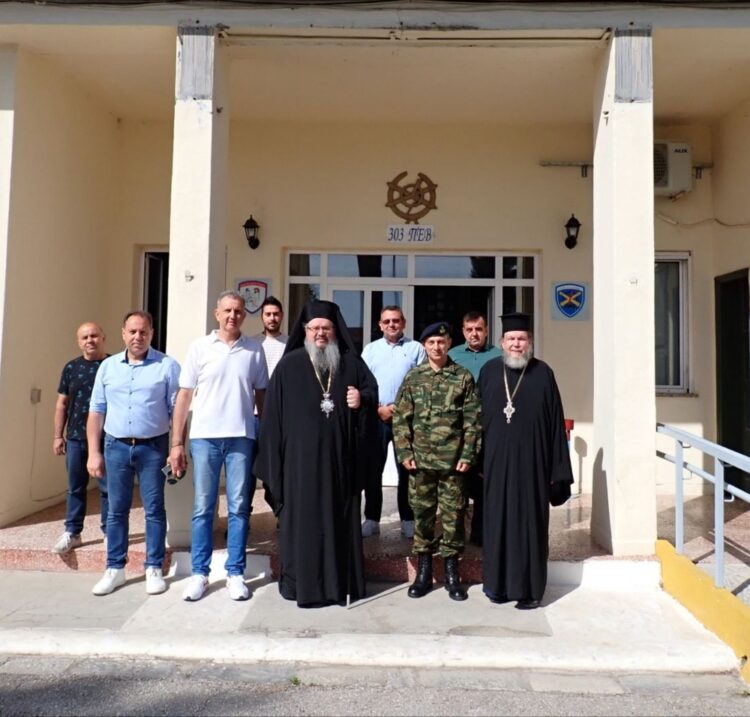 Στο 303 ΠΕΒ ο Σεβασμιώτατος Μητροπολίτης Λαρίσης και Τυρνάβου Ιερώνυμος
