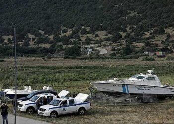 Πρώτη Περιπολία Σκάφους της ΕΛ.ΑΣ στην Μεγάλη Πρέσπα