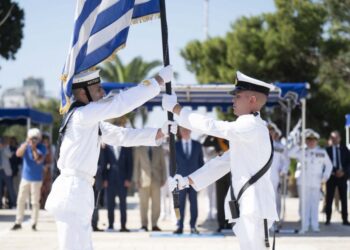 Tελετή Ορκωμοσίας των Νέων Σημαιοφόρων του ΠN και του Λ.Σ-ΕΛ.ΑΚΤ.