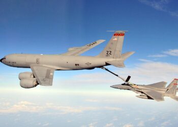 Τα 2 KC-135R/T Stratotanker εναέριου ανεφοδιασμού της USAF…Σε Αποστολή απο τη Βάση της Σούδας