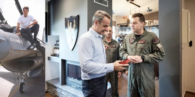 Στην 111ΠΜ ο Πρωθυπουργός…Τα είπε με τους Χειριστές των Μαχητικών