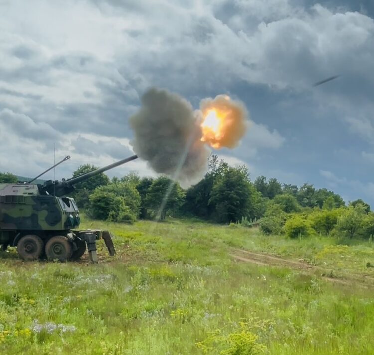 Σέρβοι και Κύπριοι  έβαλαν φωτιά με τα Α/Κ  των 155χιλ. «ΝΟΡΑ»