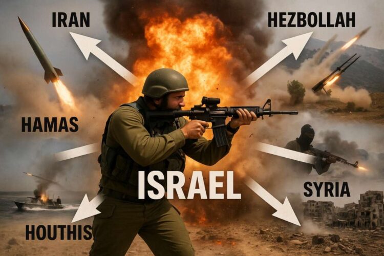 Το Ισραήλ των πέντε ταυτόχρονων πολέμων στη Μέση Ανατολή…(Ανάλυση)