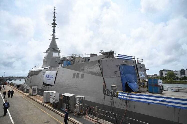 «Στο νερό» η τρίτη ελληνική Belharra «ΦΟΡΜΙΩΝ»