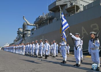 Τελετή  απόπλου του ετήσιου (ΘΕΠ) της ΣΝΔ