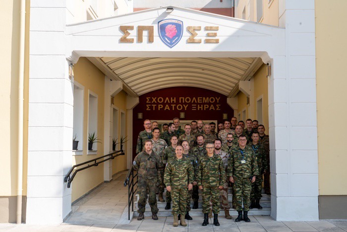 Διεθνές Σχολείο Τακτικής Σχεδίασης στη Σχολή Πολέμου Θεσσαλονίκης με συμμετοχή 14 χωρών
