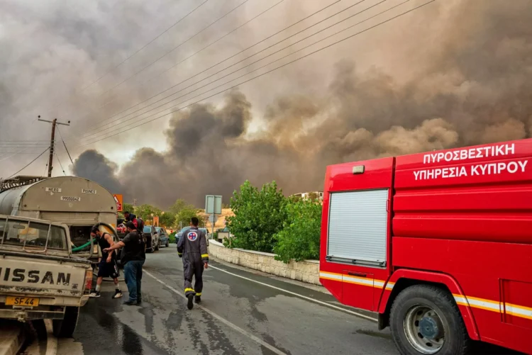 Εντοπίστηκαν δύο νεκροί στην φωτιά της Λεμεσού