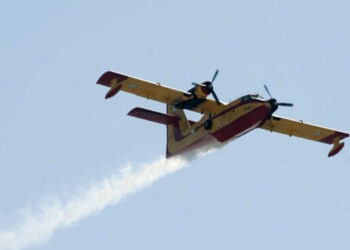 Αναγκαστική  προσθαλάσσωση Α/φ στον κόλπο του Κορινθιακού.