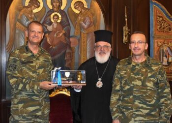 Στο Επισκοπείο Διδυμοτείχου… Ο Διοικητής  του Δ΄ Σώματος Στρατού